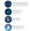 CeraVe Hydrating Mineral Sunscreen with Sheer Tint | Tinted Mineral Sunscreen with Zinc Oxide & Titanium Dioxide | Blends Seamlessly For Healthy Glow | Tinted Moisturizer with SPF 30 | 1.7 Fluid Ounce - Image 4