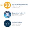 CeraVe Ultra-Light Moisturizing Lotion With SPF 30| Daily Face Moisturizer with SPF | Formulated with Hyaluronic Acid & Ceramides | Broad Spectrum SPF | Oil Free | Matte Finish | 1.7 Ounce - Image 2