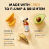 Vitamin C Face Serum - Dark Spot Remover Facial Serum, Vit C Serum with Hyaluronic Acid, Ferulic Acid, & Vit E - Anti Aging and Skin Brightening Serum, Pure Vitamin C Serum Skin Care - Image 3