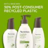 Aveeno Positively Radiant Daily Facial Moisturizer with Broad Spectrum SPF 15 Sunscreen & Soy, Improves the Look of Skin Tone & Texture, Hypoallergenic, Oil-Free, Non-Comedogenic, 4 fl. oz - Image 3