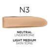 L'Oreal Paris True Match Super-Blendable Foundation, Medium Coverage Liquid Foundation Makeup, N3, Light Medium, 1 Fl Oz - Image 2