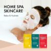 GLAM UP Premium Facial Sheet Mask 12 Combo (Pack of 12) | Clean Face Masks Skincare, Hydrating Face Masks, Moisturizing, Soothing, Beauty Mask For All Skin Type Variety Beauty Mask Set - Image 6