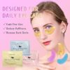 Under Eye Patches (30 Pairs) Gold Eye Mask and Hyaluronic Acid Eye Patches for puffy eyes,Rose Eye Masks for Dark Circles and Puffiness under eye skin care products - Image 4