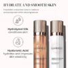 LUMINESS Airbrush Spray Silk Foundation Starter Kit - Foundation, Primer & Dual-Sided Angled Buffing Brush - Medium, Buildable Coverage, Anti-Aging Formula Hydrates & Moisturizes - Image 4
