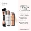 LUMINESS Airbrush Spray Silk Foundation Starter Kit - Foundation, Primer & Dual-Sided Angled Buffing Brush - Medium, Buildable Coverage, Anti-Aging Formula Hydrates & Moisturizes - Image 2