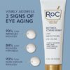 RoC Retinol Correxion Under Eye Cream for Dark Circles & Puffiness, Daily Wrinkle Cream, Anti Aging Line Smoothing Skin Care Treatment for Women and Men, 0.5 oz (Packaging May Vary) - Image 2