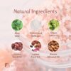 Himalayan Salt Scrub Face Foot & Body Exfoliator Infused with Collagen and Stem Cell Natural Exfoliating Salt Body Scrub for Toning Cellulite Skin Care by M3 Naturals - Image 5