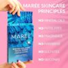 MAREE Facial Masks with Marine Collagen & Hyaluronic Acid - Sheet Moisturizing Masks for Face with Green & Red Algae Extract for All Skin Types - Hydrating Skin Care Mask with Pearl Extract - 6 Pack - Image 4