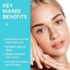 MAREE Eye Gels - Under Eye Gels for Puffy Eyes and Dark Circles with Natural Marine Collagen & Hyaluronic Acid - Anti-Aging Eye Gels for Face to Soothe Puffiness and Eye Bags - Image 5