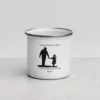 Enamel Mug: Thanks for everything dad - Image 2