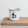 Enamel Mug: Thanks for everything dad - Image 3