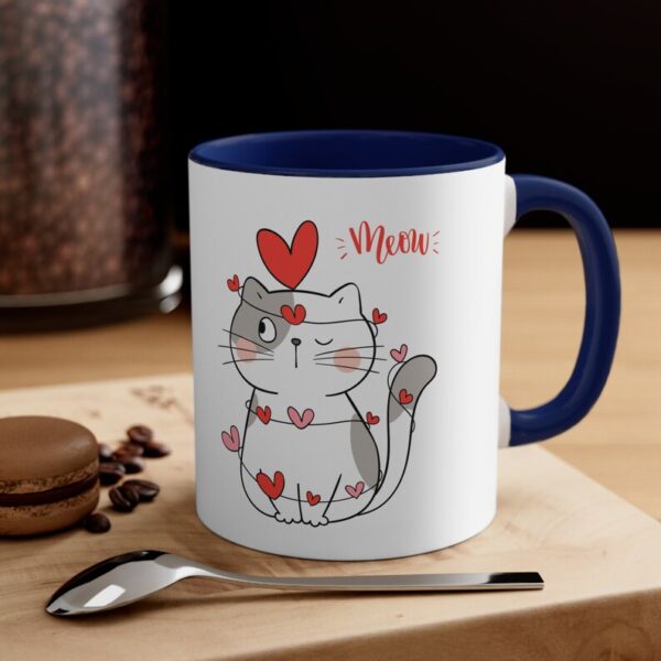 Meow Coffee Mug, 11oz - Image 3