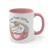 Sleeping Cat Coffee Mug - 'Enjoy Your Coffee' - Cute Kitty Lover's Gift Mug - Image 6