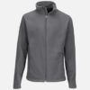 Personalized Grey Fleece Sweater, Add Logo, Customized Fleece Jacket - Image 2