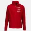 Personalized Red Fleece Jacket