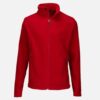 Personalized Red Fleece Jacket - Image 2
