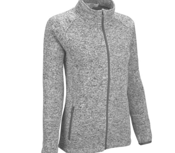 Personalized Women Sweater Fleece Jacket - Image 2
