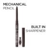 L'Oreal Paris Makeup Infallible Never Fail Original Mechanical Pencil Eyeliner with Built in Sharpener, Brown, 0.008 oz. - Image 2