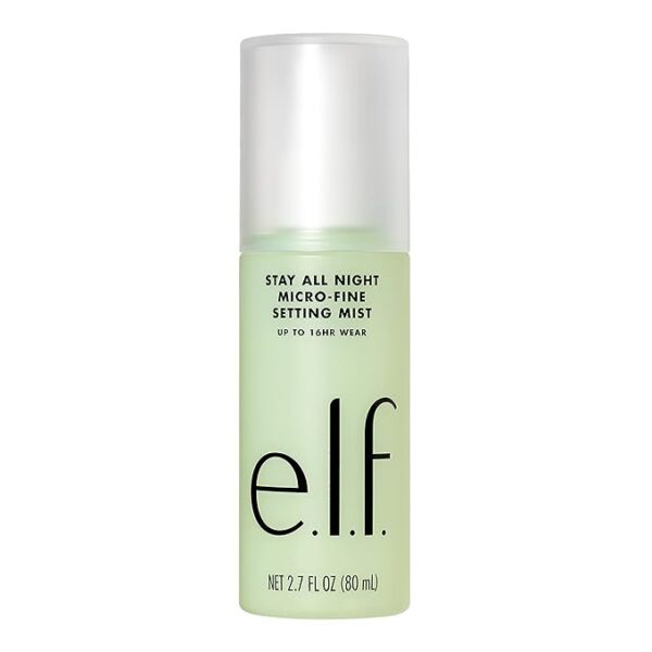 e.l.f. Stay All Night Micro-Fine Setting Mist, Hydrating & Refreshing Makeup Setting Spray For 16HR Wear-time, Vegan & Cruelty-Free, 2.7 Fl Oz - Image 2