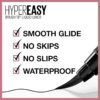 Maybelline Hyper Easy Liquid Pen No-Skip Eyeliner, Satin Finish, Waterproof Formula, Pitch Black, 0.018 Fl Oz - Image 2