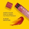 Burt's Bees Lip Tint Balm with Long Lasting 2 in 1 Duo Tinted Balm Formula, Color Infused with Deeply Hydrating Shea Butter for a Natural Looking Buildable Finish, Fiery Red Dahlia (2-Pack) - Image 2
