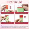 Blush Stick for Cheeks - Cream Makeup Blush Wand, Solid Moisturizer Stick for Cheeks Tint, Natural Blendable Waterproof Korean Matte Long-Lasting Smooth Blushes - Image 5