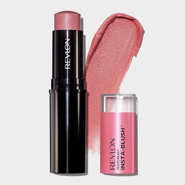 Revlon Blush Stick, PhotoReady Insta-Blush Face Makeup with Cream to Powder Formula, High Impact Color, Moisturizing Creamy Formula, 320 Berry Kiss, 1.15 Oz - Image 2