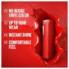 Maybelline Super Stay Vinyl Ink Longwear No-Budge Liquid Lipcolor Makeup, Highly Pigmented Color and Instant Shine, Cheeky, Rose Nude Lipstick, 0.14 fl oz, 1 Count - Image 2