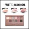 Maybelline The Blushed Nudes Eyeshadow Palette Makeup, 12 Pigmented Matte & Shimmer Shades, Blendable Powder, 1 Count - Image 4