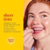 Burt's Bees Lip Tint Balm with Long Lasting 2 in 1 Duo Tinted Balm Formula, Color Infused with Deeply Hydrating Shea Butter for a Natural Looking Buildable Finish, Fiery Red Dahlia (2-Pack) - Image 3