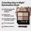 Revlon Eyeshadow Palette, ColorStay Day to Night Up to 24 Hour Eye Makeup, Velvety Pigmented Blendable Matte & Shimmer Finishes, 530 Seductive, 0.16 Oz - Image 3