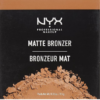 NYX PROFESSIONAL MAKEUP Matte Bronzer, Medium - Image 2