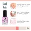 duri Rejuvacote 1 Nail Growth System - Original Maximum Strength Formula - Nail Strengthener and Nail Growth - Base and Top Coat - 0.45 fl. oz. - Image 3