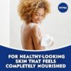 NIVEA Shea Butter Nourishing Body Wash, Moisturizing Body Wash with Nourishing Serum, Plant-Derived Oils, Essential Skin Lipids and Vitamins, 20 Fl Oz Bottle - Image 4