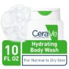 CeraVe Body Wash for Dry Skin | Moisturizing Body Wash with Hyaluronic Acid and Ceramides | Paraben, Sulfate & Fragrance Free | 10 Ounce - Image 2