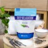 Deep Relaxation Bath Salt 32 Ounces Epsom Salt with Natural Lavender Essential Oil Plus Vitamin C in BPA Free Pouch with Easy Press-Lock Seal - Image 3