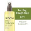 Aveeno Daily Moisturizing Dry Body Oil Mist with Oat and Jojoba Oil for Dry, Rough Sensitive Skin, Nourishing & Hypoallergenic Body Spray, Paraben-, Silicone- & Phthalate-Free, 6.7 fl. oz - Image 2