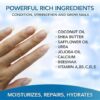 Hard As Hoof Nail Strengthening Cream with Coconut Scent, Nail Growth & Conditioning Cuticle Cream Stops Splits, Chips, Cracks & Strengthens Nails, 1 oz - Image 4