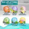 Bath Bombs Gift Set - 6 XXL Bubble Bath Fizzies (4.1 oz Each) with Natural Dead Sea Salt Cocoa and Shea Essential Oils - Best Gift Idea for Birthday, Mom, Woman, Girl, Him, Kids - Image 6