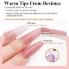 Quick Dry Nail Polish 12ML, Sheer Pink Regular Color Nail Polish Water Based Holographic High Coverage Nail Lacquer Natural Nail Art No Required UV LED Air Fast Drying - Image 2