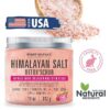 First Botany, Himalayan Salt Body Scrub with Collagen & Stem Cells, Natural Exfoliating Salt Scrub Body & Face Souffle helps with Moisturizing Skin, Acne, Cellulite, Dead Skin Scars, Wrinkles, 11 oz - Image 2