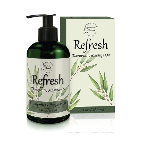 Refresh Massage Oil Eucalyptus Peppermint