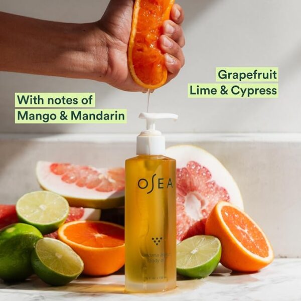 OSEA Undaria Algae Body Oil 5 oz - After Shower Body Oil - Non-Greasy Body Serum & Fast Absorbing Skincare - Clean Beauty & Vegan Seaweed Body Moisturizer for Dry Skin - Image 2