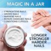 Hard As Hoof Nail Strengthening Cream with Coconut Scent, Nail Growth & Conditioning Cuticle Cream Stops Splits, Chips, Cracks & Strengthens Nails, 1 oz - Image 3