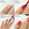 OPI Top Coat, Protective High Gloss Shine Nail Polish Top Coats, 0.5 fl oz - Image 4