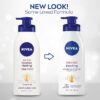 NIVEA Intense Healing Body Lotion for Dry Skin, 72-Hour Moisturizing Lotion with Deep Nourishing Serum and Provitamin B5, 16.9 Fl Oz Pump Bottle - Image 2
