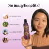 Aromatherapy Sensual Massage Oil for Couples - Relaxing Full Body Massage Oil for Date Night with Sweet Almond Oil - Vegan Lavender Massage Oil for Massage Therapy Smooth Gliding Formula 8 Fl Oz - Image 3