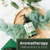 Refresh Massage Oil with Eucalyptus & Peppermint Essential Oils - Great for Massage Therapy. All Natural Muscle Relaxer. Ideal for Full Body Massage – Nut Free Formula 8oz - Image 6