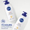 NIVEA Intense Healing Body Lotion for Dry Skin, 72-Hour Moisturizing Lotion with Deep Nourishing Serum and Provitamin B5, 16.9 Fl Oz Pump Bottle - Image 4