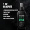 Tresemmé One Step 5-in-1 Leave -In Hair Styling Mist Wave Defining Mist 2 Count For Wavy Hair Hair Care Product to Enhance Natural Waves 8 oz - Image 5